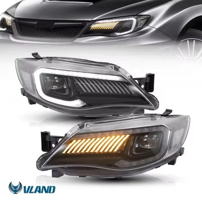 UNIDAD FAROS COMPLETO DIOPARA LUMINOSO LED PARA FAROS SUBARU IMPREZA WRX 3. GENERACIÓN 2008-2014  