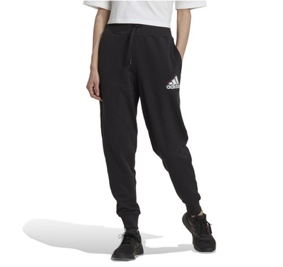 Spodnie dresowe damskie Adidas Essentials Multi-Colored Logo HL4417 r.XS