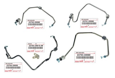 TOYOTA HILUX LAND CRUISER CABLE COMBUSTIBLE BOQUILLA JUEGO ORIGINAL  