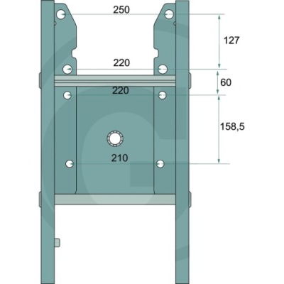 Walterscheid рама zaczepowa фото №1