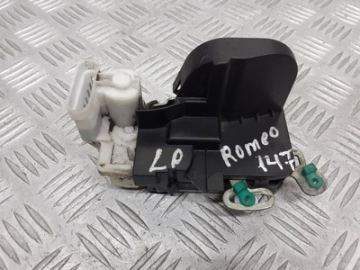 Замок дверь левый перед alfa romeo 147 6 pin фото №1