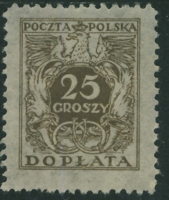 Polska PMW 25 groszy - Dopłata