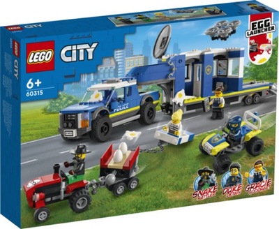 KLOCKI LEGO 60315 Mobilne centrum dowodzenia polic