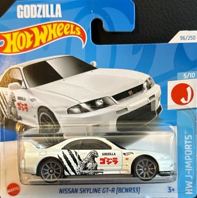 Hot Wheels Nissan Skyline GT-R (BCNR33) Godzilla