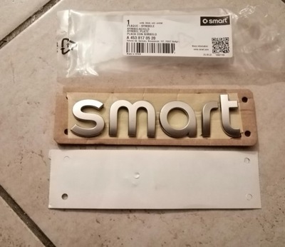 SMART A453 - EMBLEMA DE TAPA TRASERA  