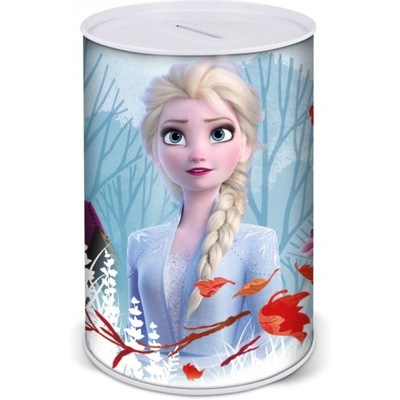 Skarbonka metalowa Disney Frozen KRAINA LODU ELSA