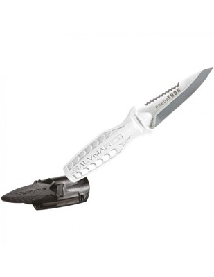 Nóż nurkowy Salvimar Predathor biały 16 cm