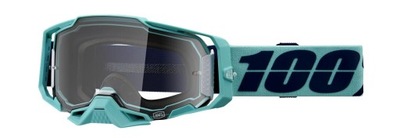 GOGLE 100% ARMEGA ESTEREL CLEAR