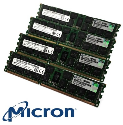 Serwerowa pamięć Micron 16GB DDR3L, 2Rx4, 1333Mhz