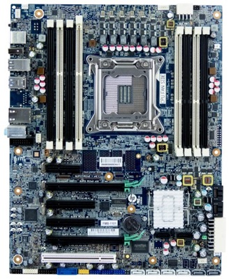 HP 619557-001 s.2011 DDR3 PCIe PCI Z420 FMB-1101