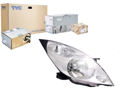 Фара h4 электрический с двигателем цвет вкладыш фото №1