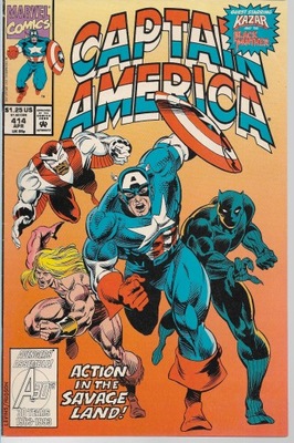 Marvel Captain America Komiks 414/1993 j.ang