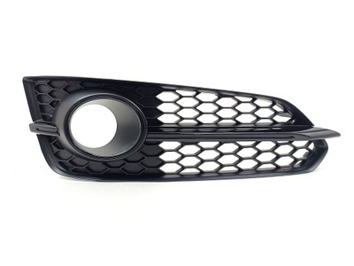 Правая czarna рамка решётка радиатора решётка радара acc audi a8 s8 d4 lift 2013r-2018r фото №1