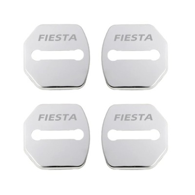 4 PIEZAS PROTECCIÓN DE CERRADURA DE PUERTA FORRO CON PEGADURA PARA FORD FIESTA MK5 MK6 M~21832  