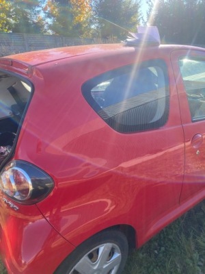 Четверть крыло правый задняя toyota aygo i 3d 3p0 фото №1