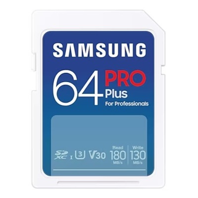 Karta pamięci SAMSUNG 64GB PRO Plus MB-SD64S/EU