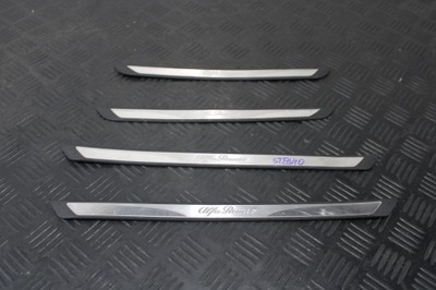 Накладки порогові stelvio veloce фото №1