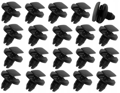 20x клипсы подкрылок защита citroen c3 c4 c5 c6 ds5 фото №1