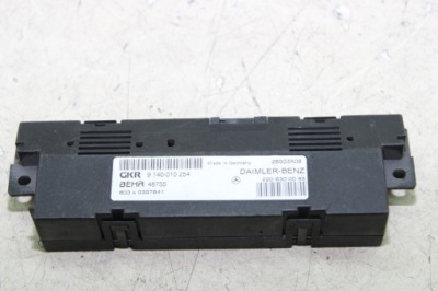 Модуль отопителя mercedes w220 a2208300085 блок управления фото №1