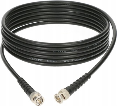 KLOTZ Kabel video BNC patchcord 75 ohm HD-SDI 1m