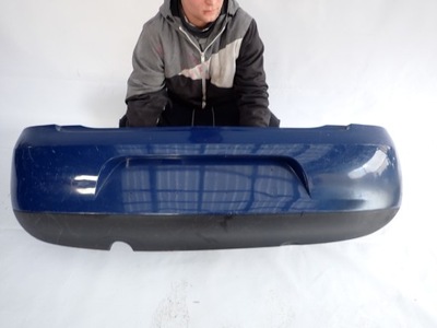 Vw fox 03- бампер задняя задний фото №1