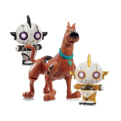 ZESTAW FIGUREK SCOOBY-DOO 2 I ROTTENS ROBOTY