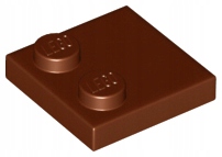 Lego 33909 płytka gładka 2x2 brązowy 1 szt NOWY