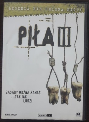 Film Piła III płyta VCD