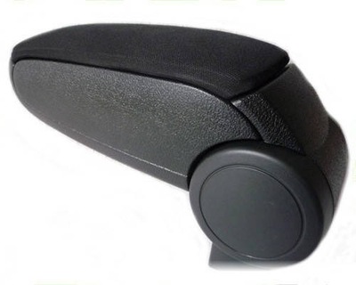 Подлокотник fiat grande punto чёрный материал фото №1