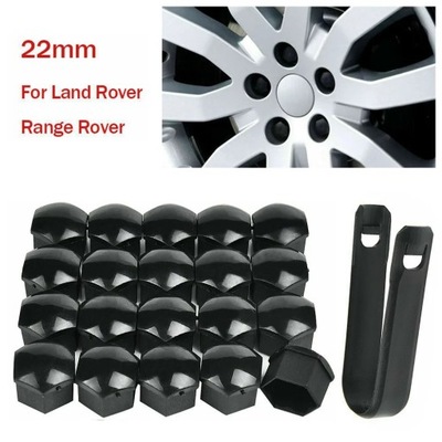 20PCS 22mm Car Wheel Nut Bolt Covers ABS Cap