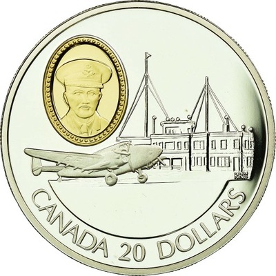 Moneta, Canada, Elizabeth II, 20 Dollars, 1993, Ro