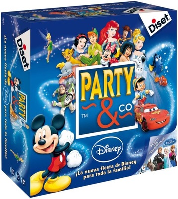 Gra Planszowa Diset Disney Party Game 46504 ES OUT