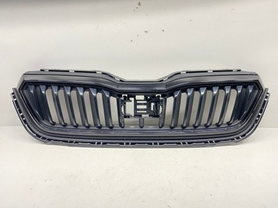 Рамка решітка радіатора радіатора решітка радіатора чорний black skoda scala 657 фото №1