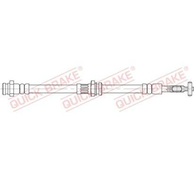 QUICK BRAKE ПАТРУБОК HAMULC ELAST BRAKE HOSE