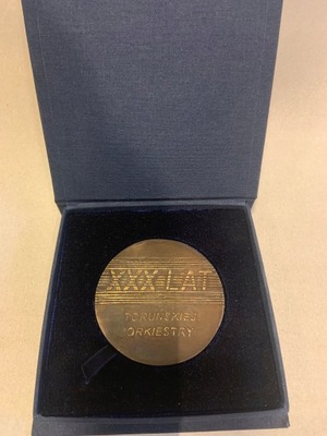 MEDAL/PLAKIETA TORUŃ XXX LAT TORUŃSKIEJ ORKIESTRY