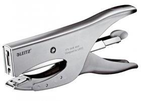 Zszywacz nożycowy 40k srebrny Leitz 5549