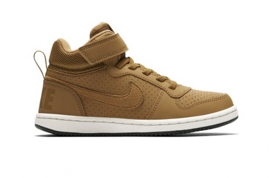 DZIECIĘCE BUTY NIKE COURT BOROUGH MID 33,5 ZIMOWE RZEPY FORCE