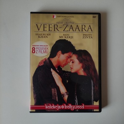 VEER ZAARA - Shak Rukh Khan - Rani Mukerji - Prawie jak nowa - DVD -