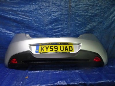 Бампер задняя задний mazda 2 ii de 22v фото №1