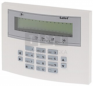 KLAWIATURA DO CENTRALI ALARMOWEJ INT-KLCDL-GR SATE