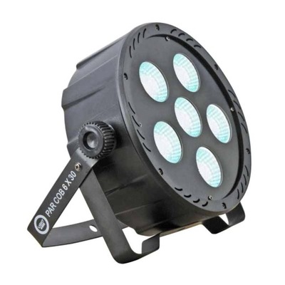 Reflektor LIGHT4ME PAR COB 6X30W LED RGBA mocny