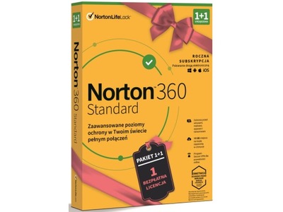 Antywirus NORTON 360 Standard 10GB 2 URZĄDZENIA