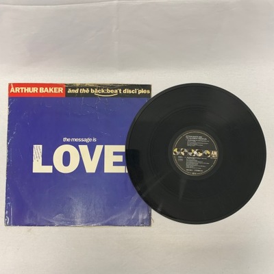 THE MESSAGE IS LOVE ARTHUR BACKER Winyl