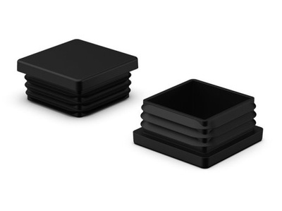 ZAŚLEPKA PROFIL 45x45 CZARNA ZATYCZKA DASZEK 10SZT