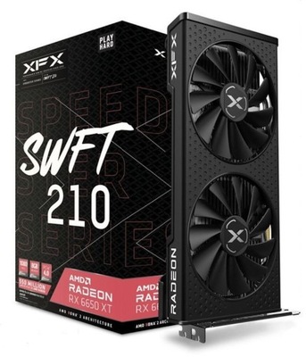 XFX RX-665X8DFDY karta graficzna AMD Radeon RX 6650 XT 8 GB GDDR6