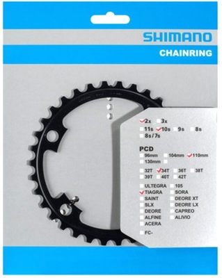 Shimano Tiagra FC-4700 2x10s zębatka 34T (MK)