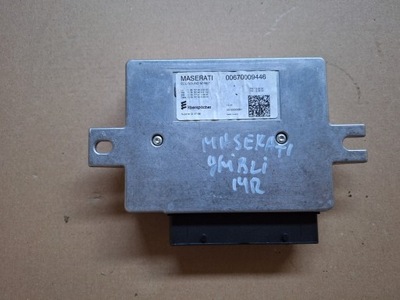Maserati ghibli блок управления выхлоп 00670009446 фото №1