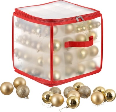 - Pudełko do przechowywania bombek bożonarodzeniowych - można