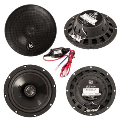 GŁOŚNIKI SAMOCHODOWE DLS M226 AUDIO SYSTEM 50W 165MM DWUDROŻNE