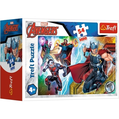 Puzzle Disney Avengers Bohaterowie Mini 54el 19616